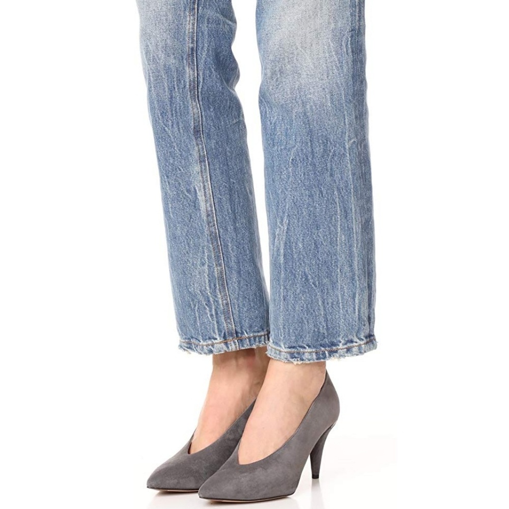Michael Kors Suede Lizzy Mid Pumps Size 6 NIB